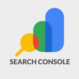Logo Google Search Console. Suivi de la performance SEO et du référencement de sites web par Polygon au Sénégal.
