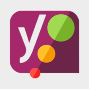 Logo Yoast SEO. Optimisation SEO on-page et référencement naturel pour sites WordPress par Polygon à Dakar