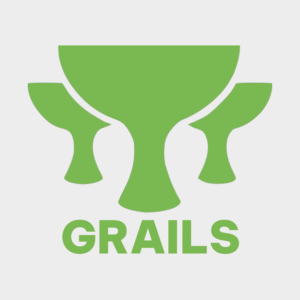 Logo Grails. Ce framework est utilisé par Polygon pour le développement back-end d'applications sur mesure au Sénégal.
