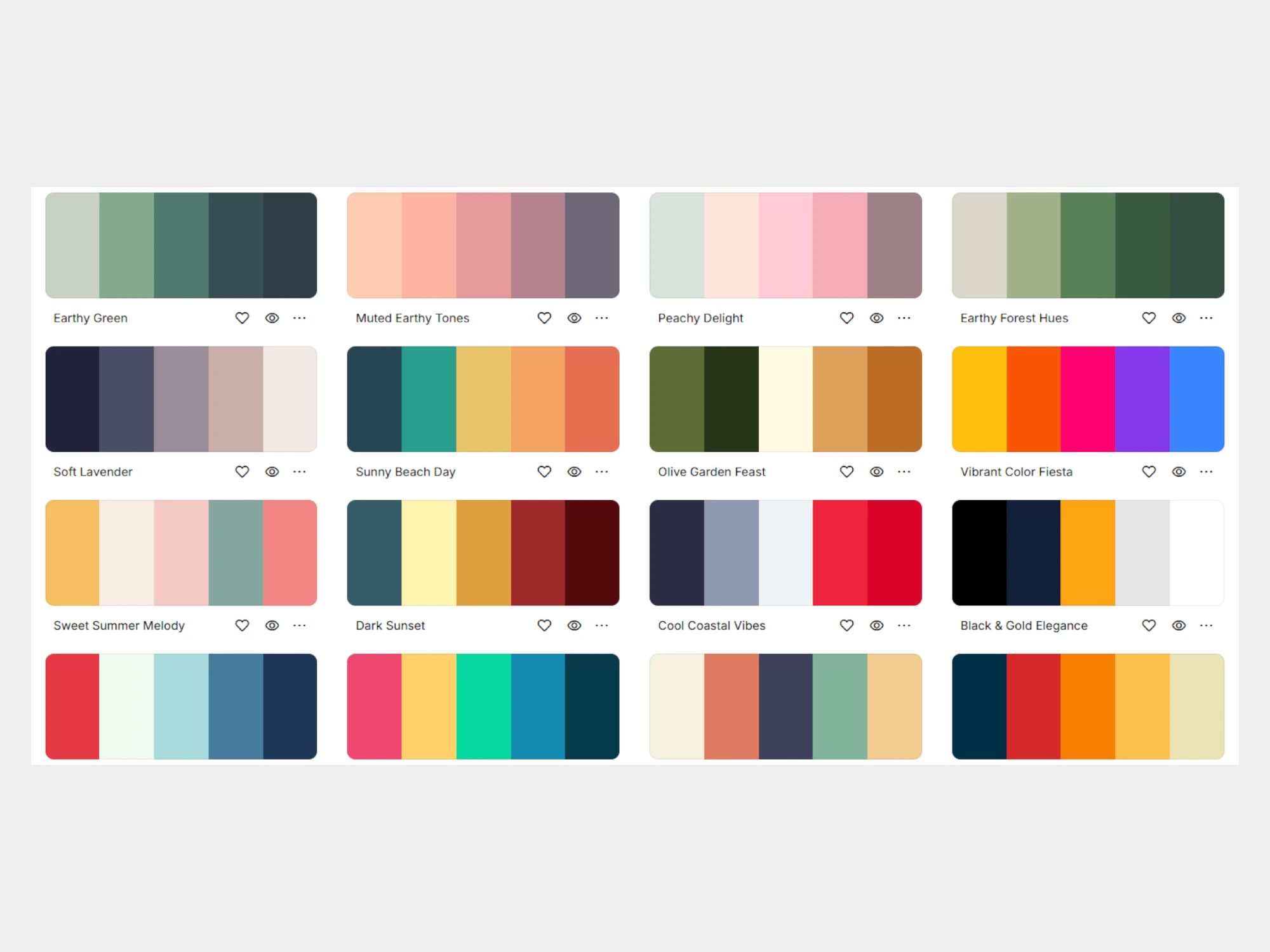 Palette de couleurs et design graphique pour identité visuelle moderne par l’agence POLYGON à Dakar