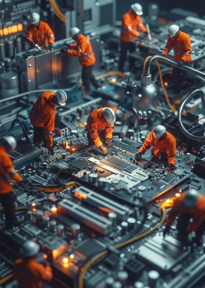 Maintenance d'infrastructures technologiques critiques et gestion de réseaux par Polygon.