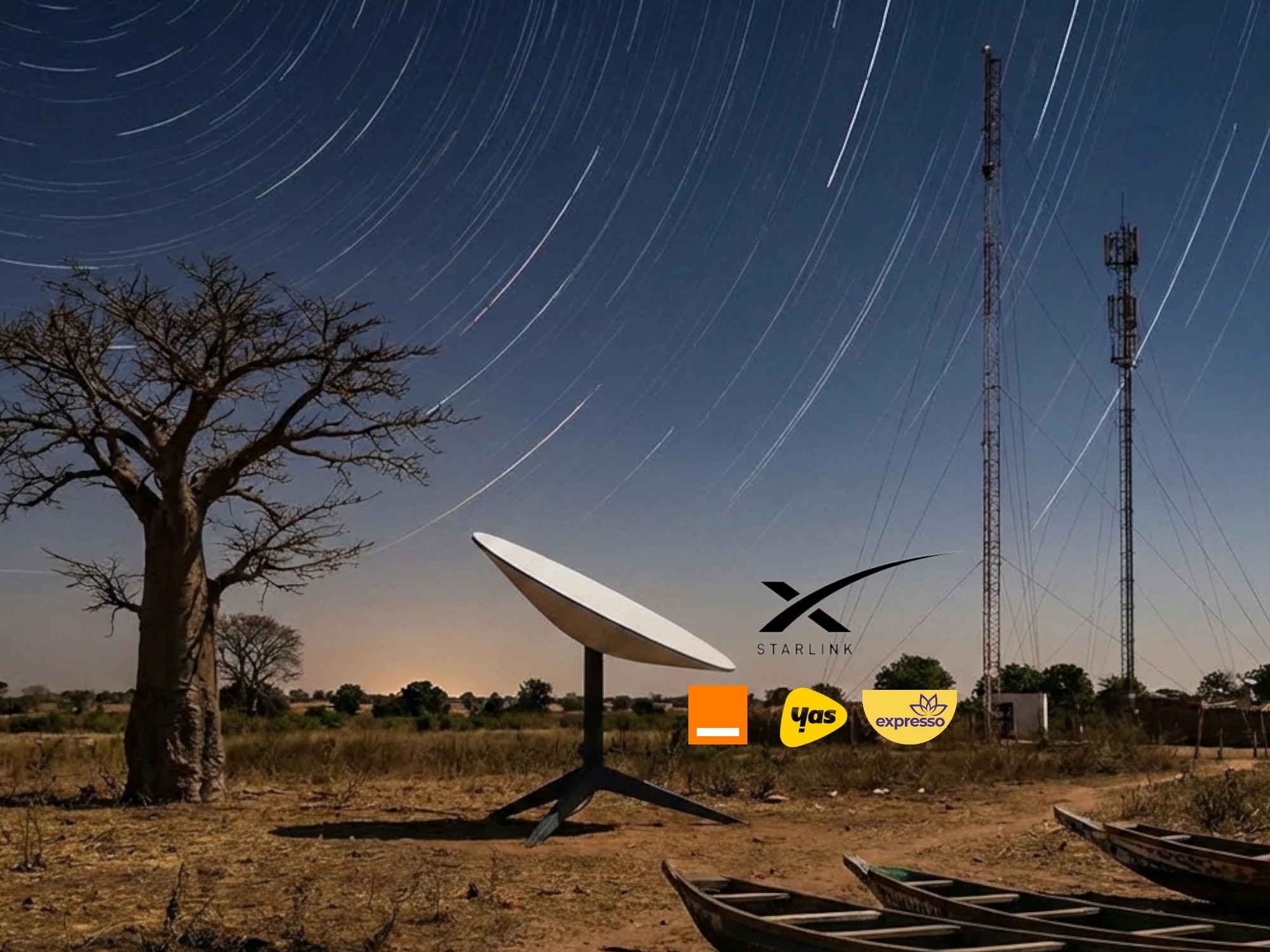 comparatif starlink orange sat senegal